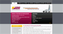 Desktop Screenshot of paricarparking.com